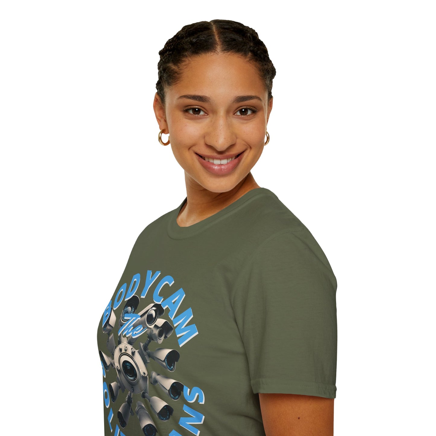 Bodycam the Politicians Cameras Dark colors Unisex T-Shirt by cypherpunkgear.com