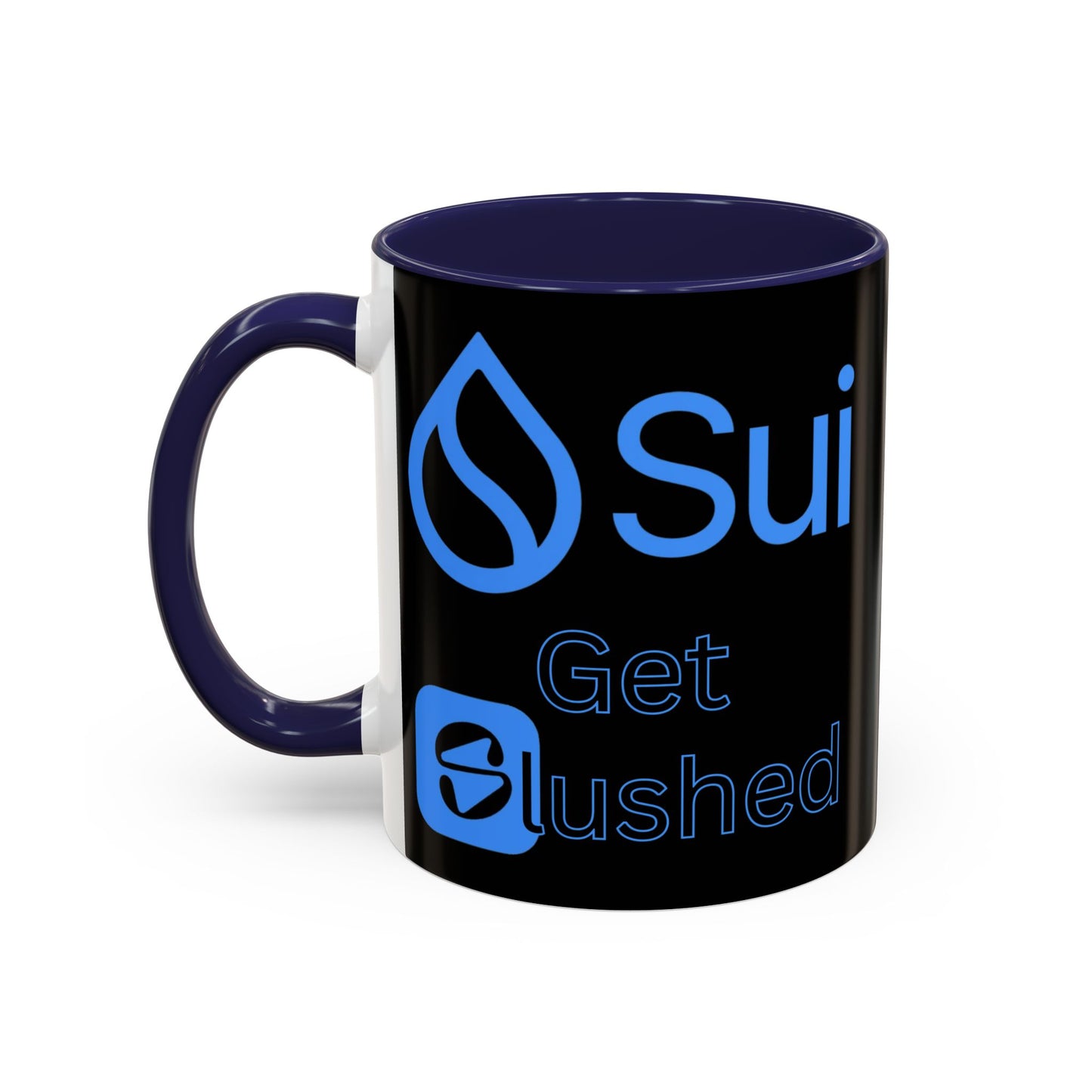 Sui: Get Slushed Black Accent Mug by cypherpunkgear.com
