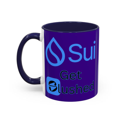 Sui: Get Slushed Purple Accent Mug by cypherpunkgear.com