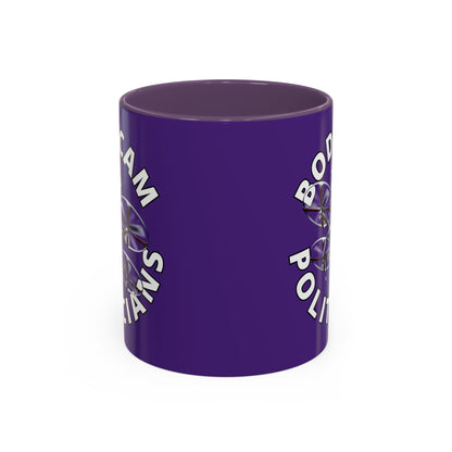 Bodycam the Politicians Drone Purple Accent Mug by cypherpunkgear.com