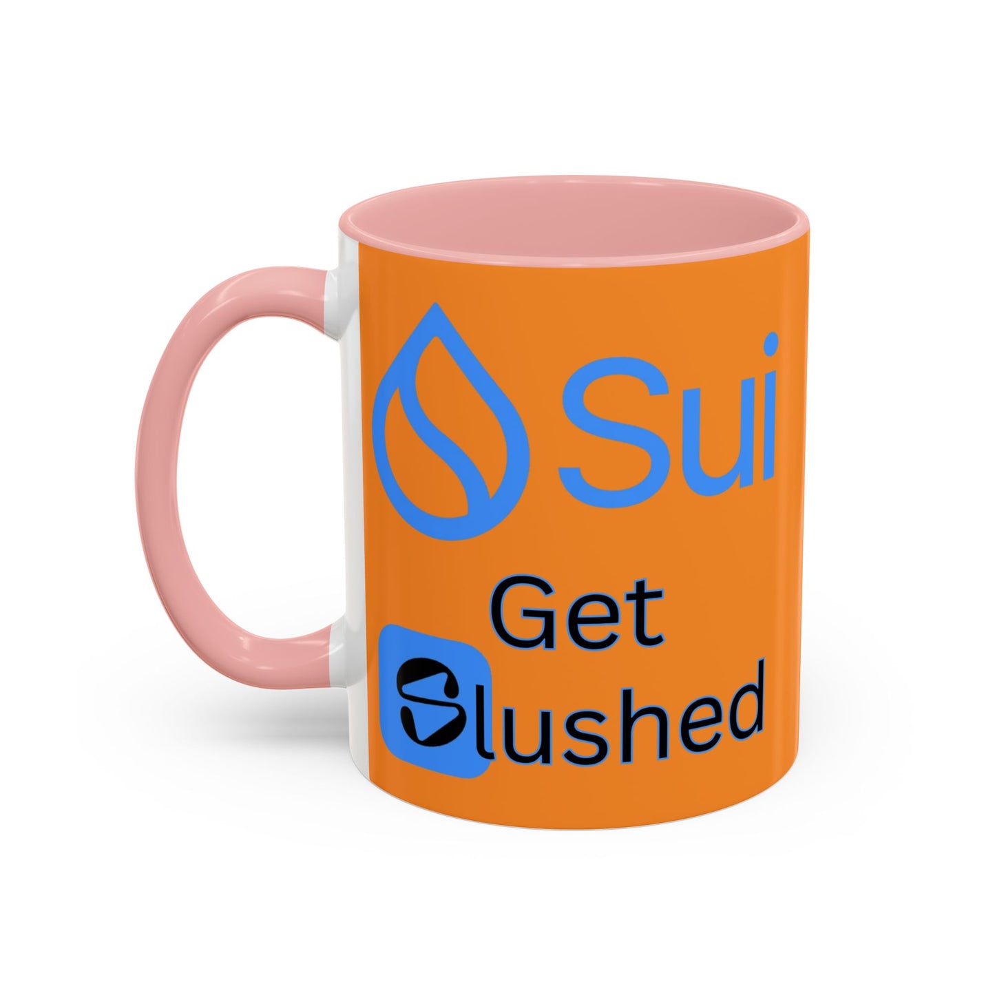 Sui: Get Slushed Orange Accent Mug by cypherpunkgear.com