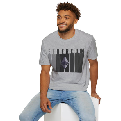 Ethereum (ETH) Light colors Unisex T-Shirt by cypherpunkgear.com