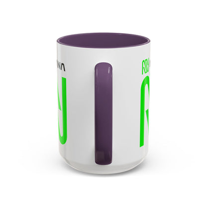 Nosana (NOS) Accent Mug by cypherpunkgear.com