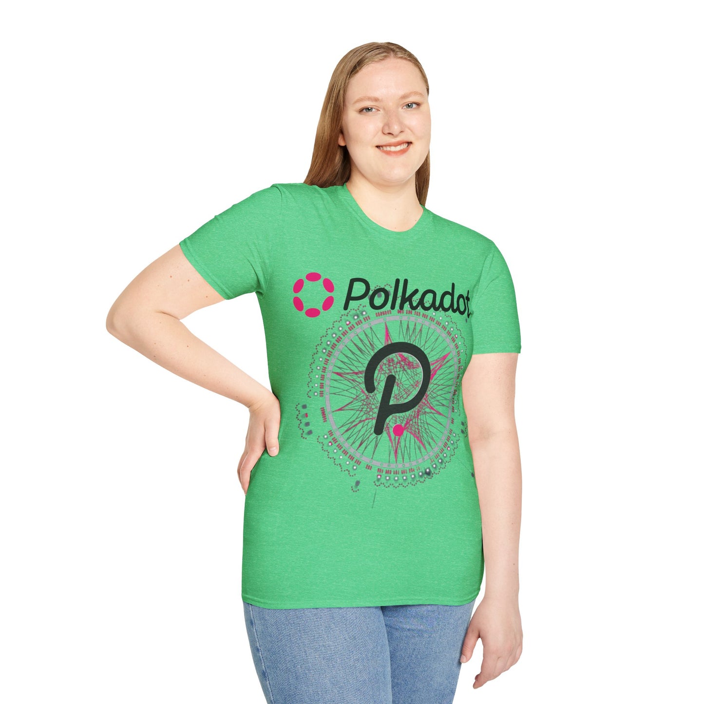 Polkadot (DOT) Light colors Unisex T-Shirt by cypherpunkgear.com