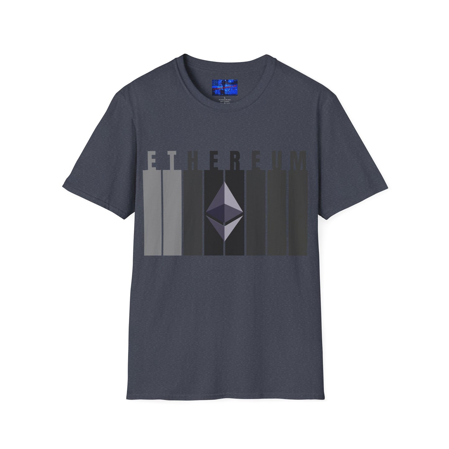 Ethereum (ETH) DKcolors Unisex T-Shirt by cypherpunkgear.com