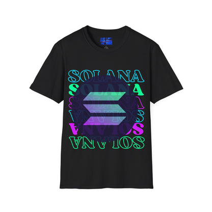 Solana, Solana, Solana (SOL) Dark colors Unisex T-Shirt by cypherpunkgear.com
