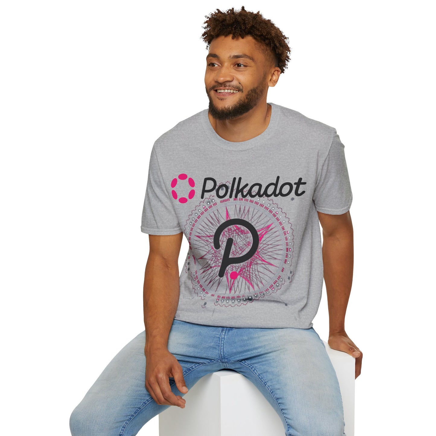 Polkadot (DOT) LTcolors Unisex T-Shirt by cypherpunkgear