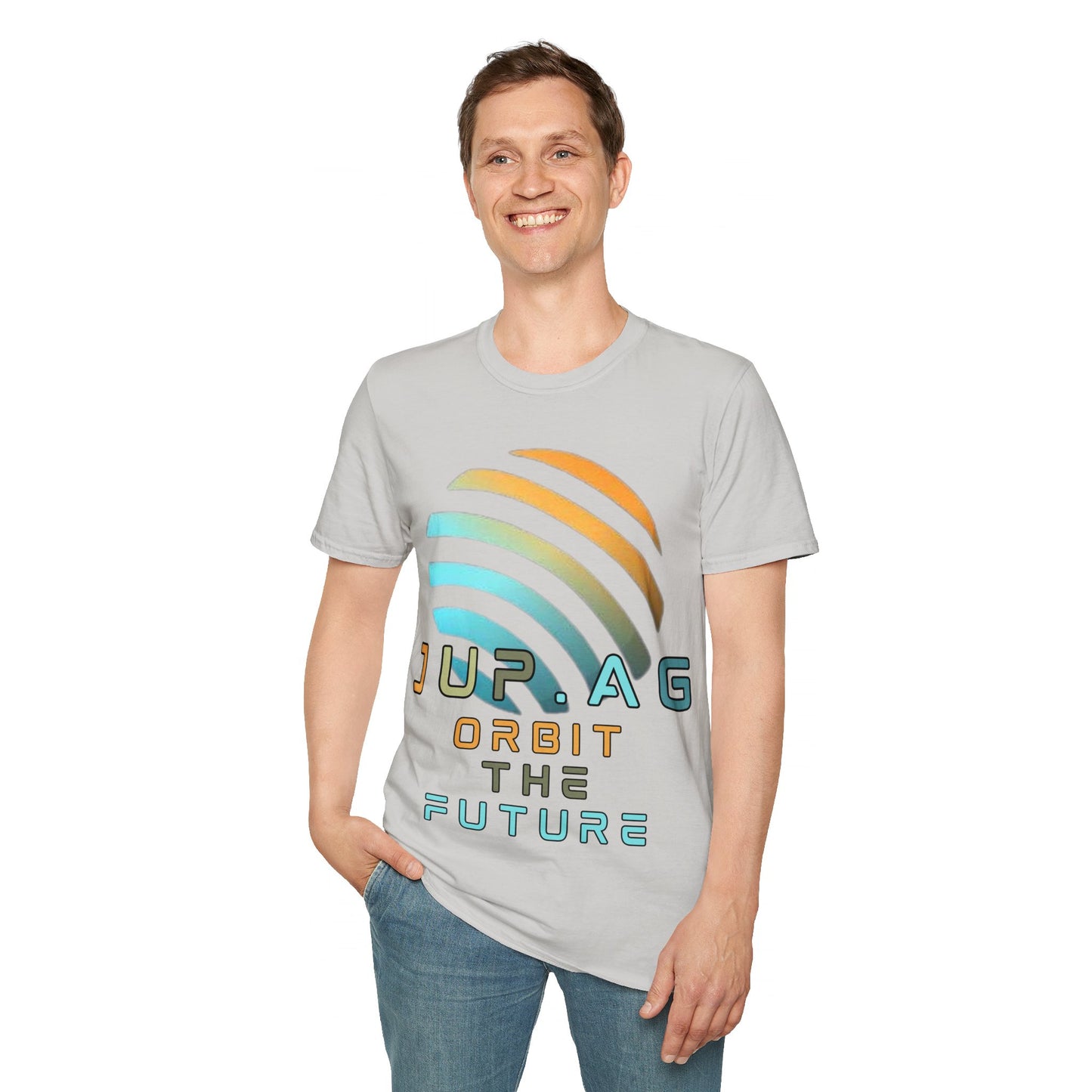 Jupiter (JUP) Orbit the Future LTcolors Unisex T-Shirt by cypherpunkgear