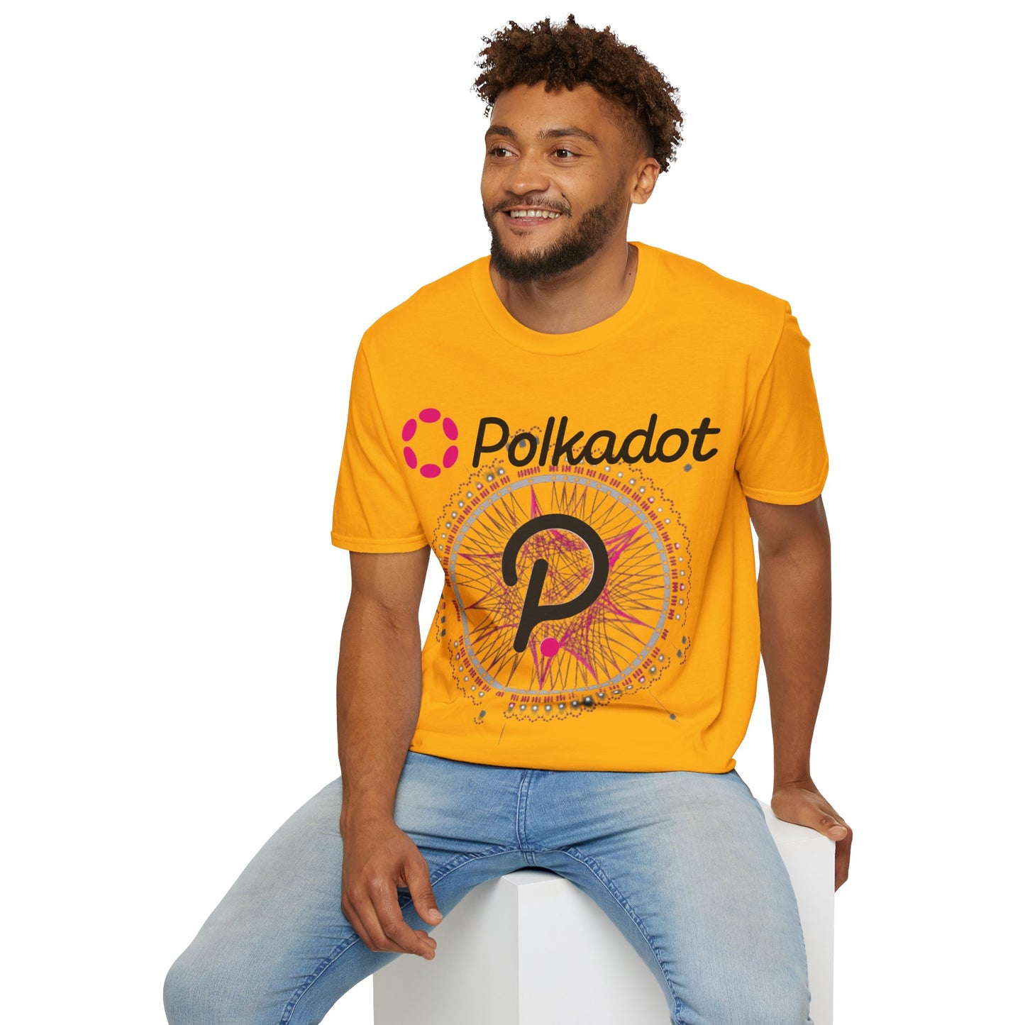 Polkadot (DOT) LTcolors Unisex T-Shirt by cypherpunkgear