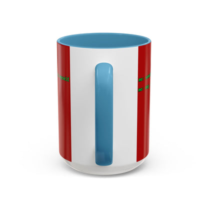 Sometimes I talk to myself - me: omg...same Red Accent Mug by cypherpunkgear.com