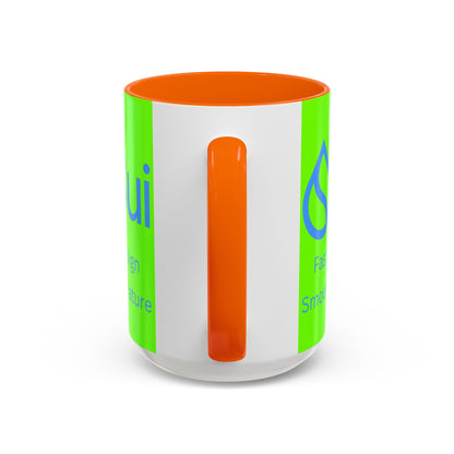 SUI Green Accent Mug by cypherpunkgear.com