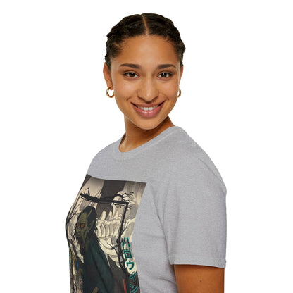 Yōkai Happy Halloween Light colors Unisex T-Shirt by CreepyCrafts.boo