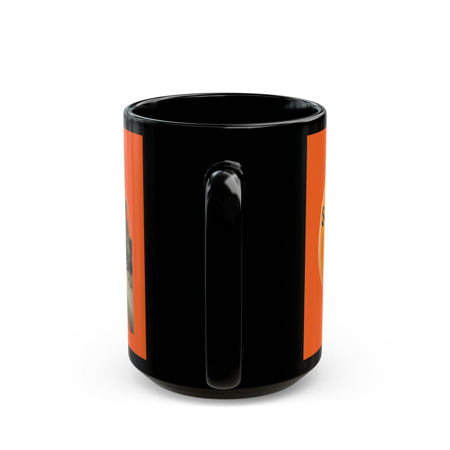 Is It Samhain Yet? Skeleton's Giant Pumpkin Orange Mug by CreepyCrafts.boo