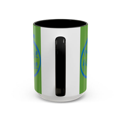 Non-Fungible Inside Green Accent Mug by cypherpunkgear.com
