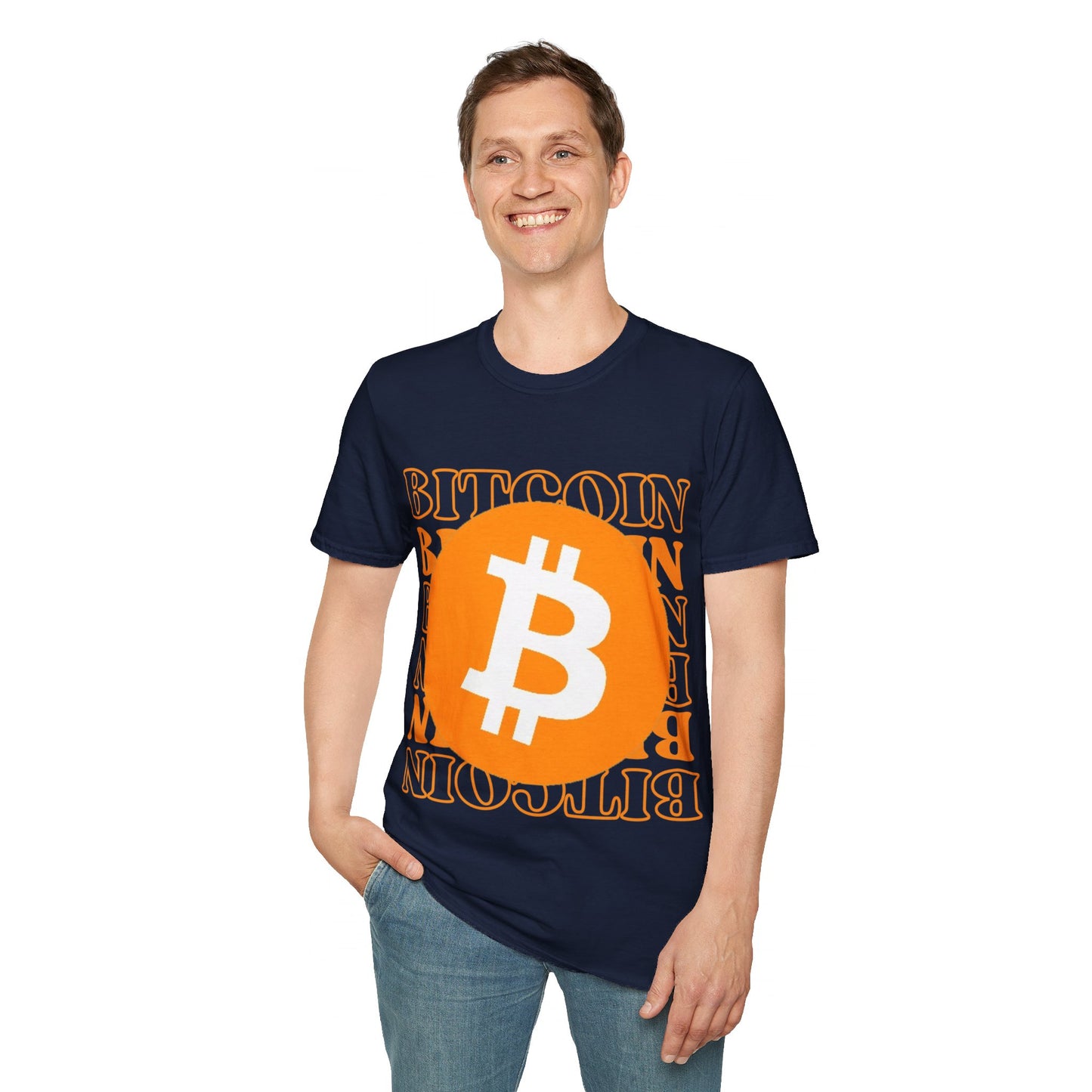 Bitcoin Bitcoin Bitcoin (BTC) DKcolors Unisex T-Shirt by cypherpunkgear