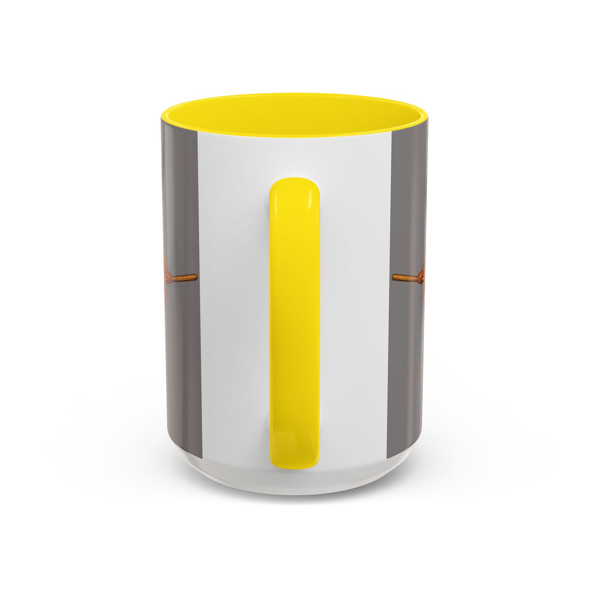 Velvet Vex Grey Accent Mug by CreepyCrafts.boo