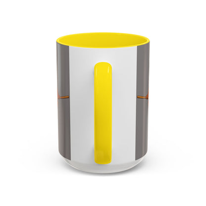 Velvet Vex Grey Accent Mug by CreepyCrafts.boo
