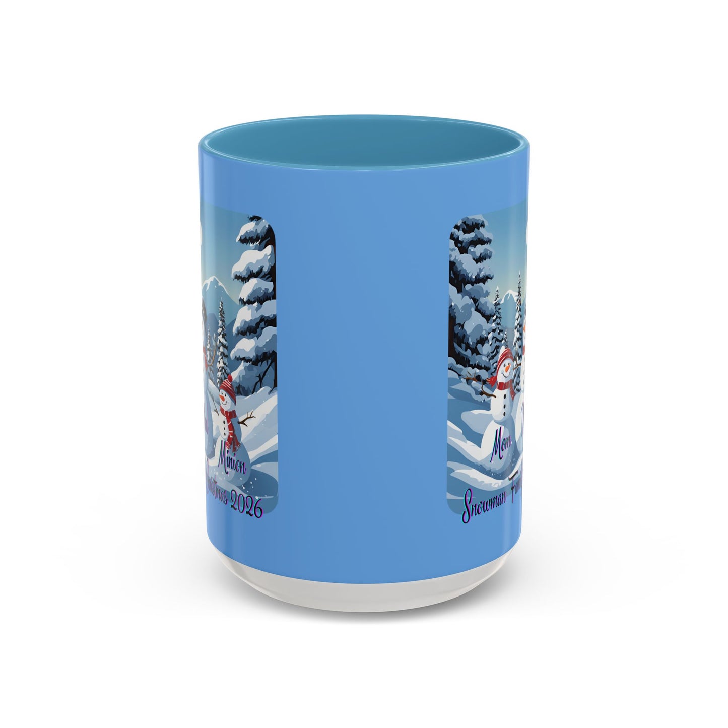 Snowman Family of 3 Accent Mug by cypherpunkgear.com