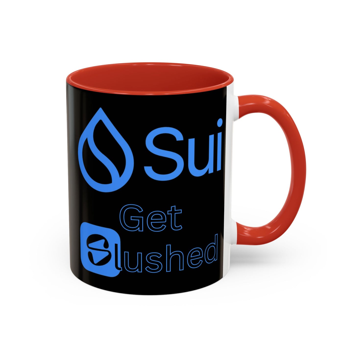 Sui: Get Slushed Black Accent Mug by cypherpunkgear.com