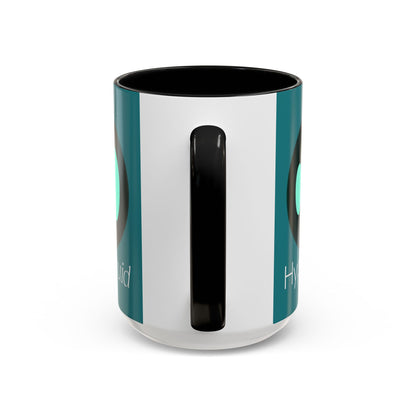 Hyperliquid White font Hyperliquid Accent Mug by cypherpunkgear.com