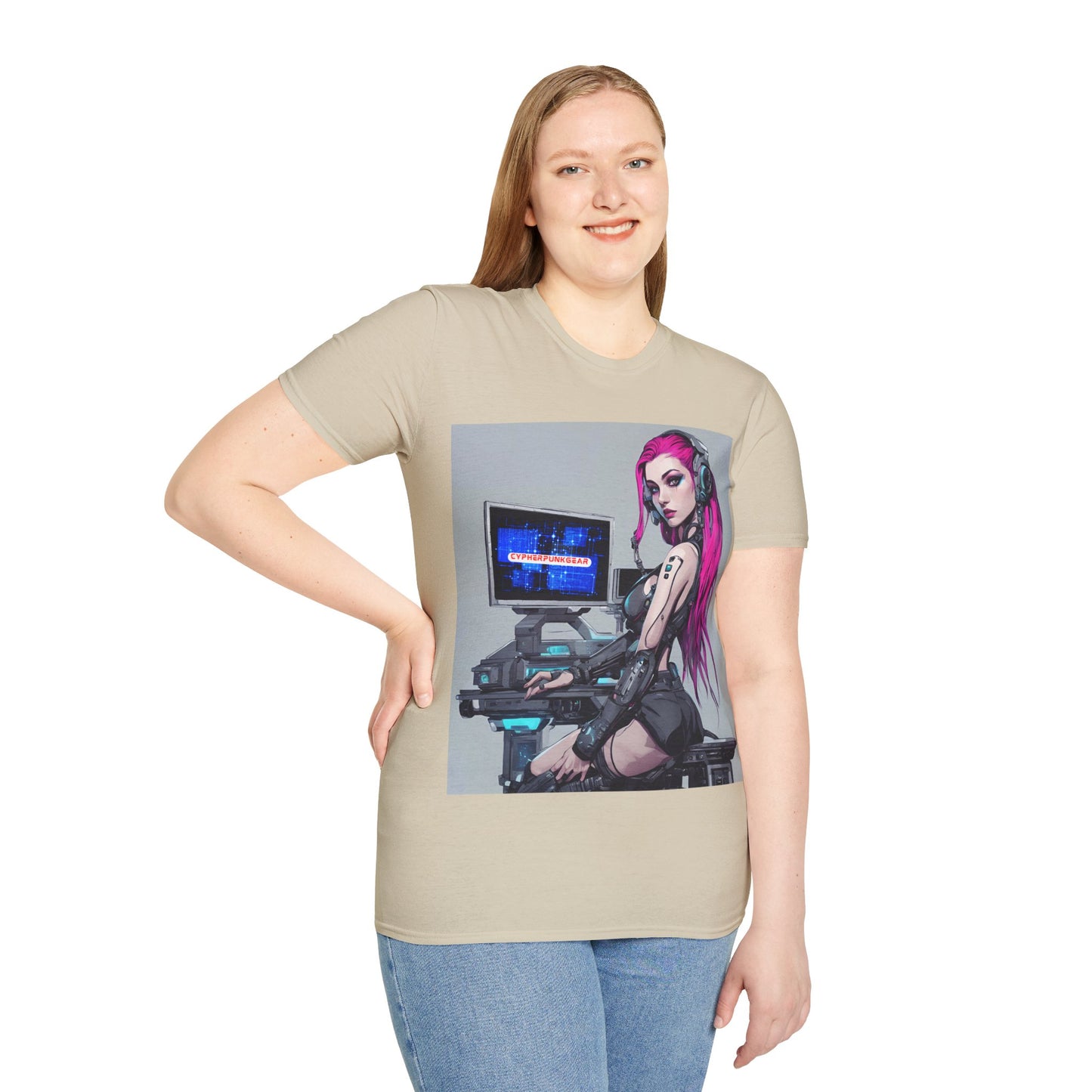 ¡Cyberpunk de cypherpunkgear! Camiseta unisex de estilo suave