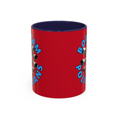 Bodycam the Politicians Cameras Red Accent Mug by cypherpunkgear.com