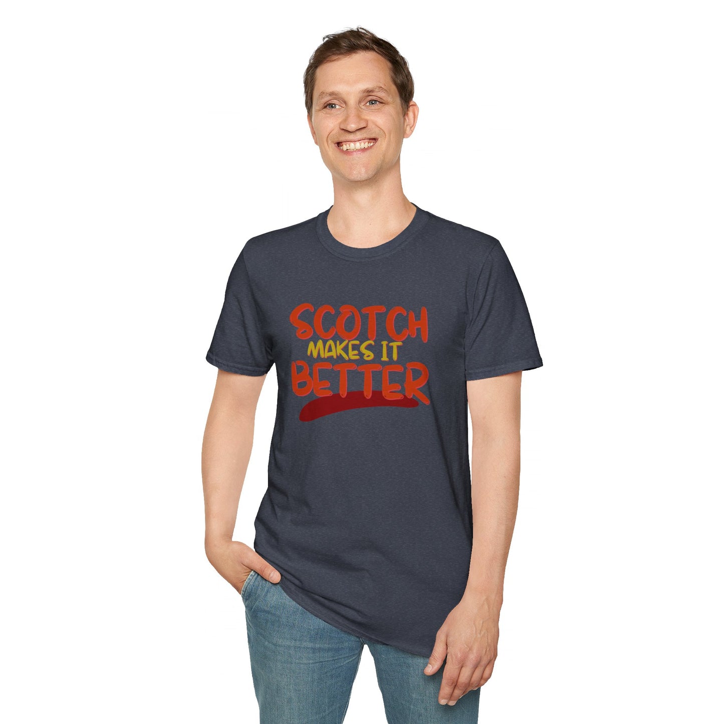 Scotch makes it better DKcolors Unisex T-Shirt by cypherpunkgear