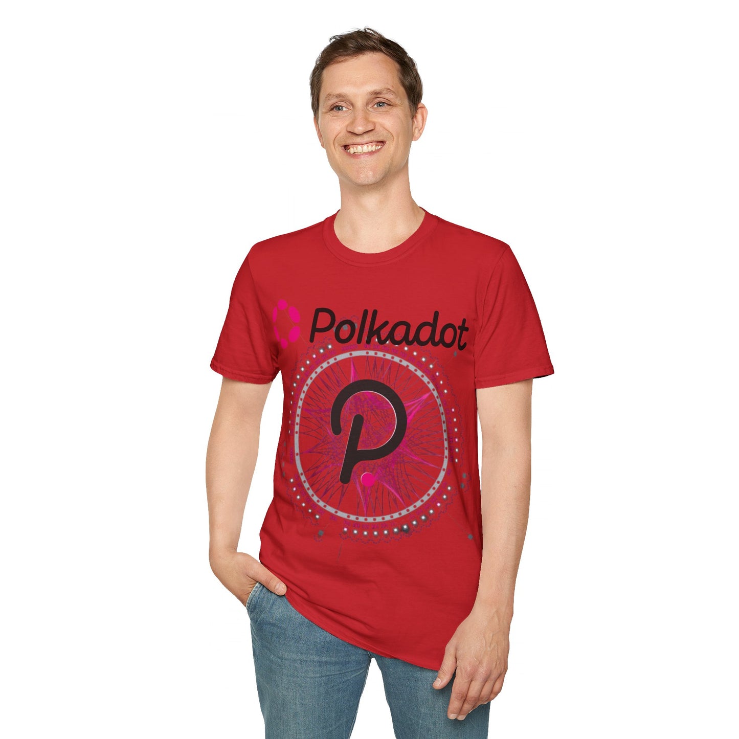 Polkadot (DOT) LTcolors Unisex T-Shirt by cypherpunkgear