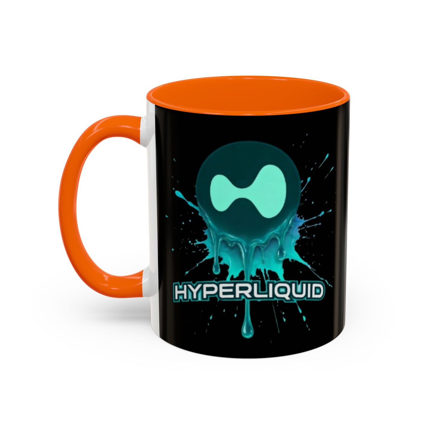 HYPE Drip Black Accent Mug by cypherpunkgear.com