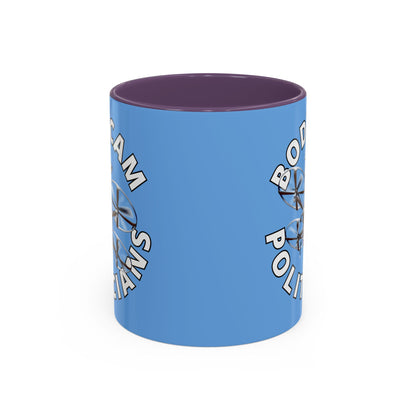 Bodycam the Politicians Drone Light Blue Accent Mug by cypherpunkgear.com