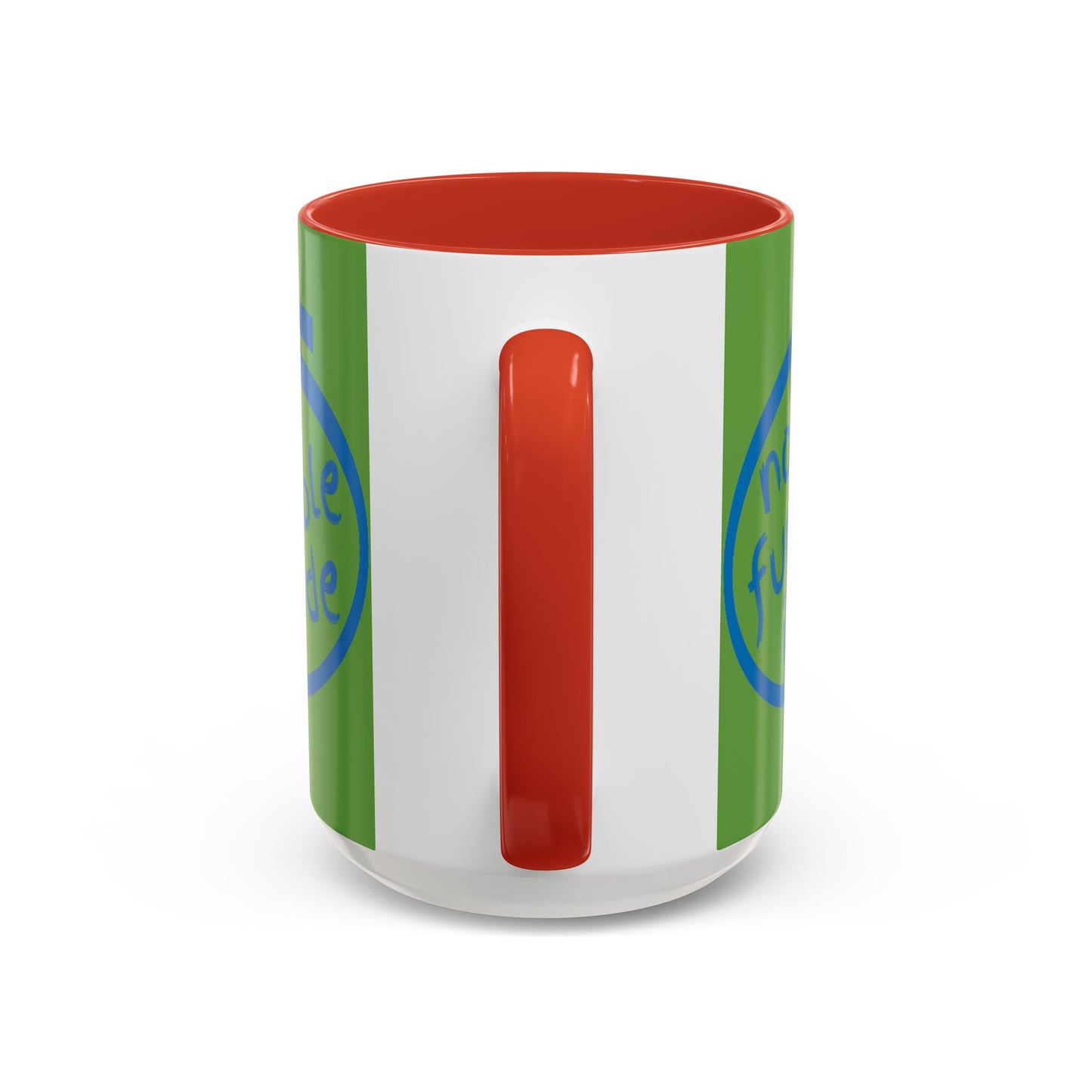 Non-Fungible Inside Green Accent Mug by cypherpunkgear.com