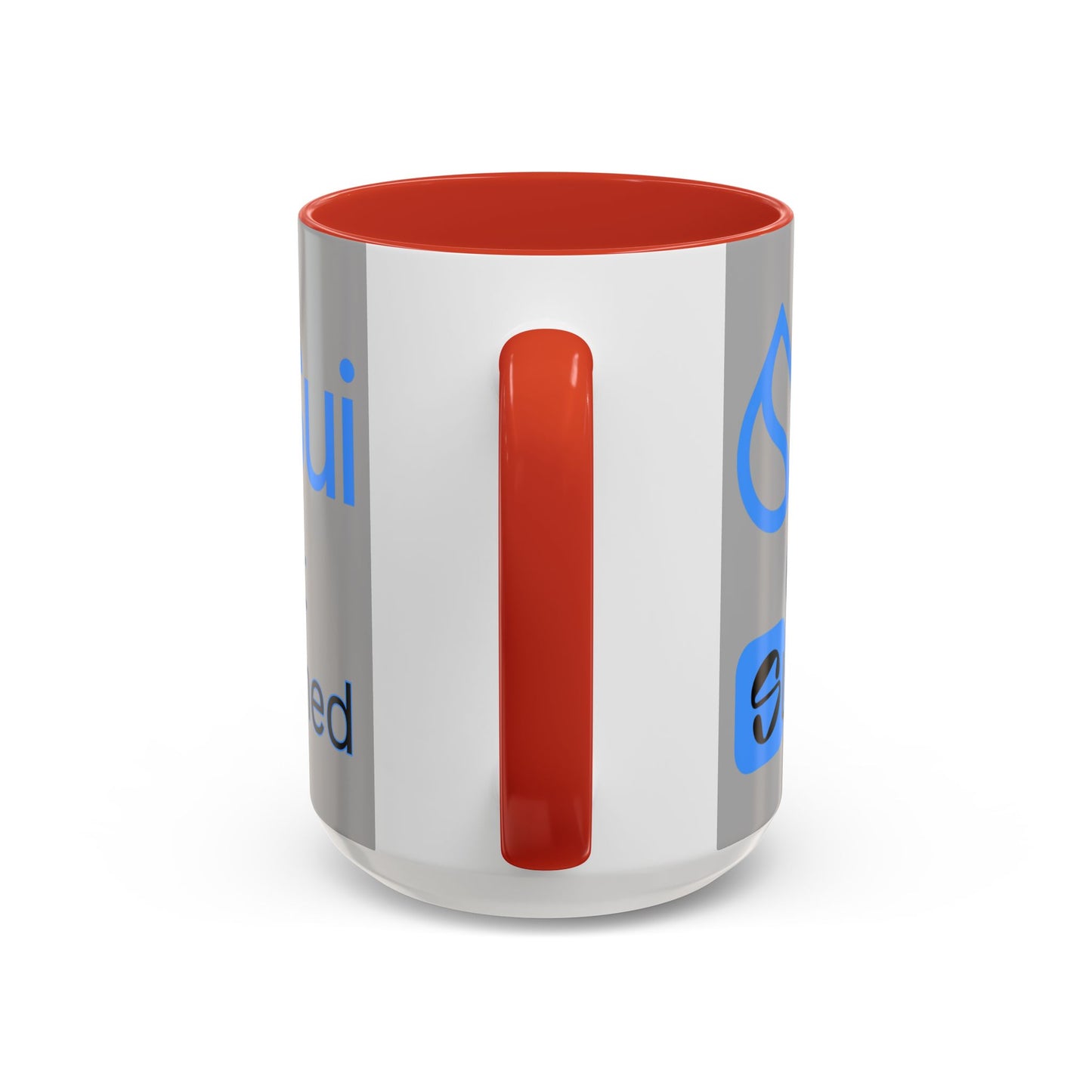 Sui: Get Slushed Grey Accent Mug by cypherpunkgear.com