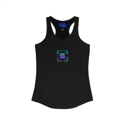¡Camiseta sin mangas Solana de 2 caras de cypherpunkgear! Camiseta sin mangas ideal con espalda cruzada para mujer