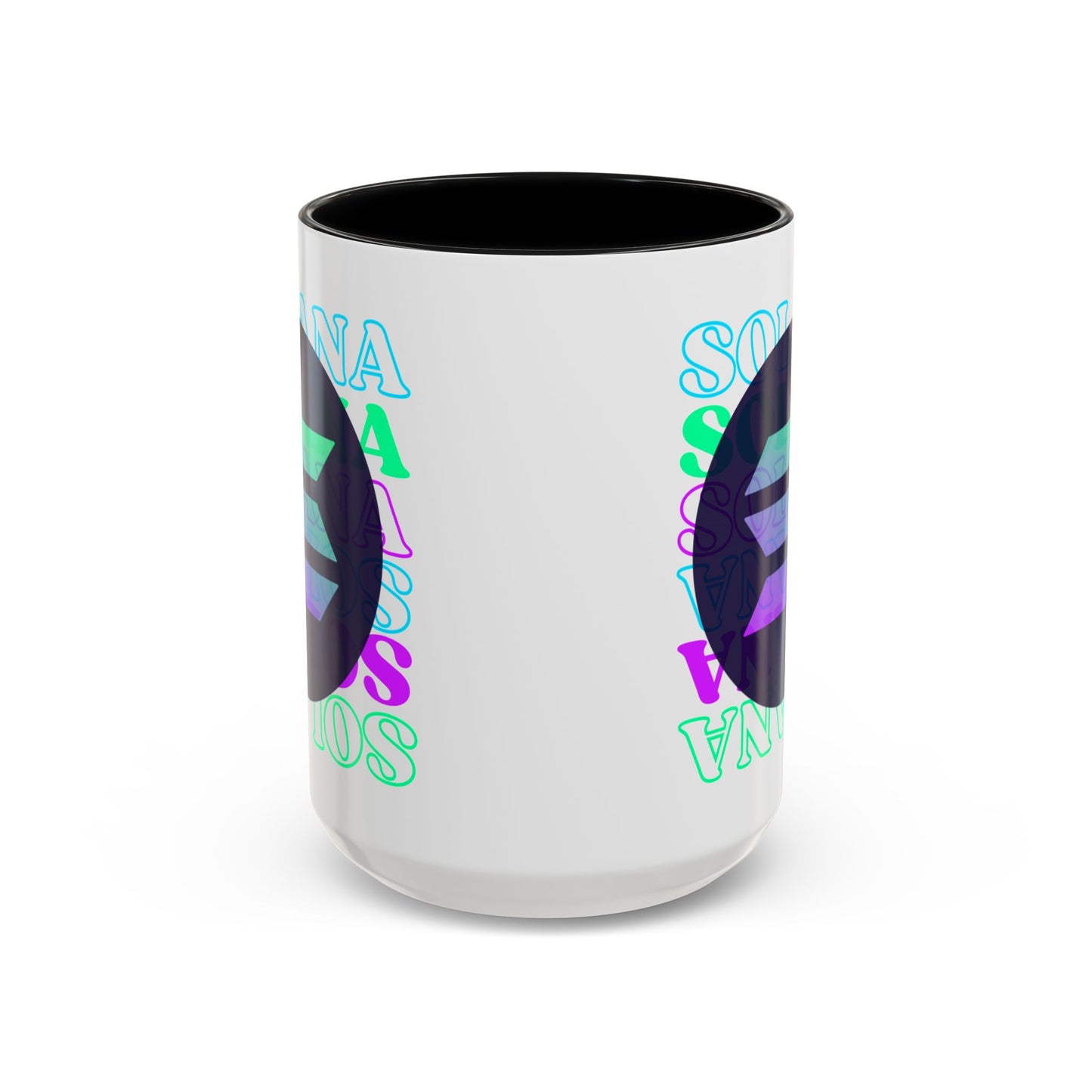 Solana, Solana, Solana (SOL) Accent Mug by cypherpunkgear.com
