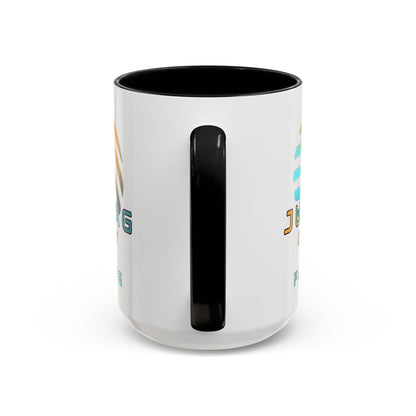 Jupiter (JUP) Orbit the Future Accent Mug by cypherpunkgear