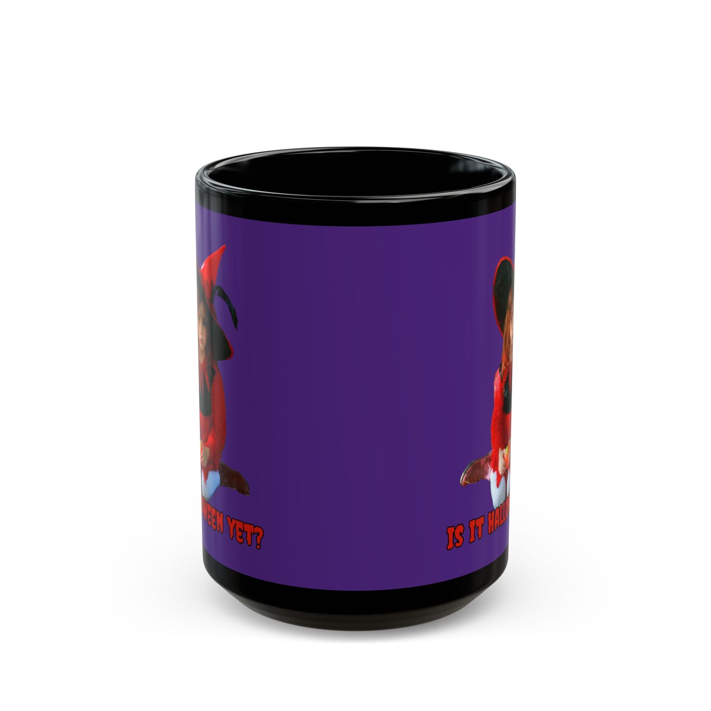 Is it Halloween yet? Purple Mug by CreepyCrafts.boo