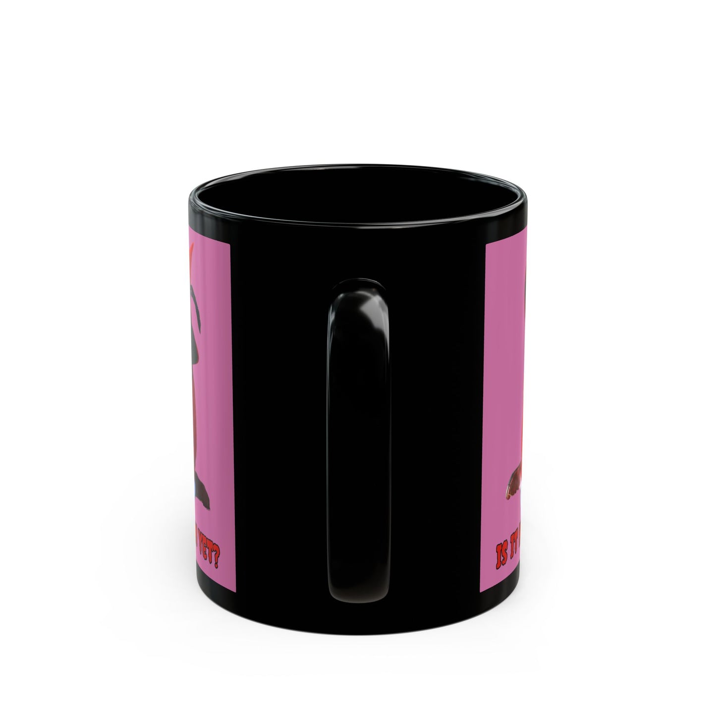 Is it Halloween yet? Pink Mug by CreepyCrafts.boo