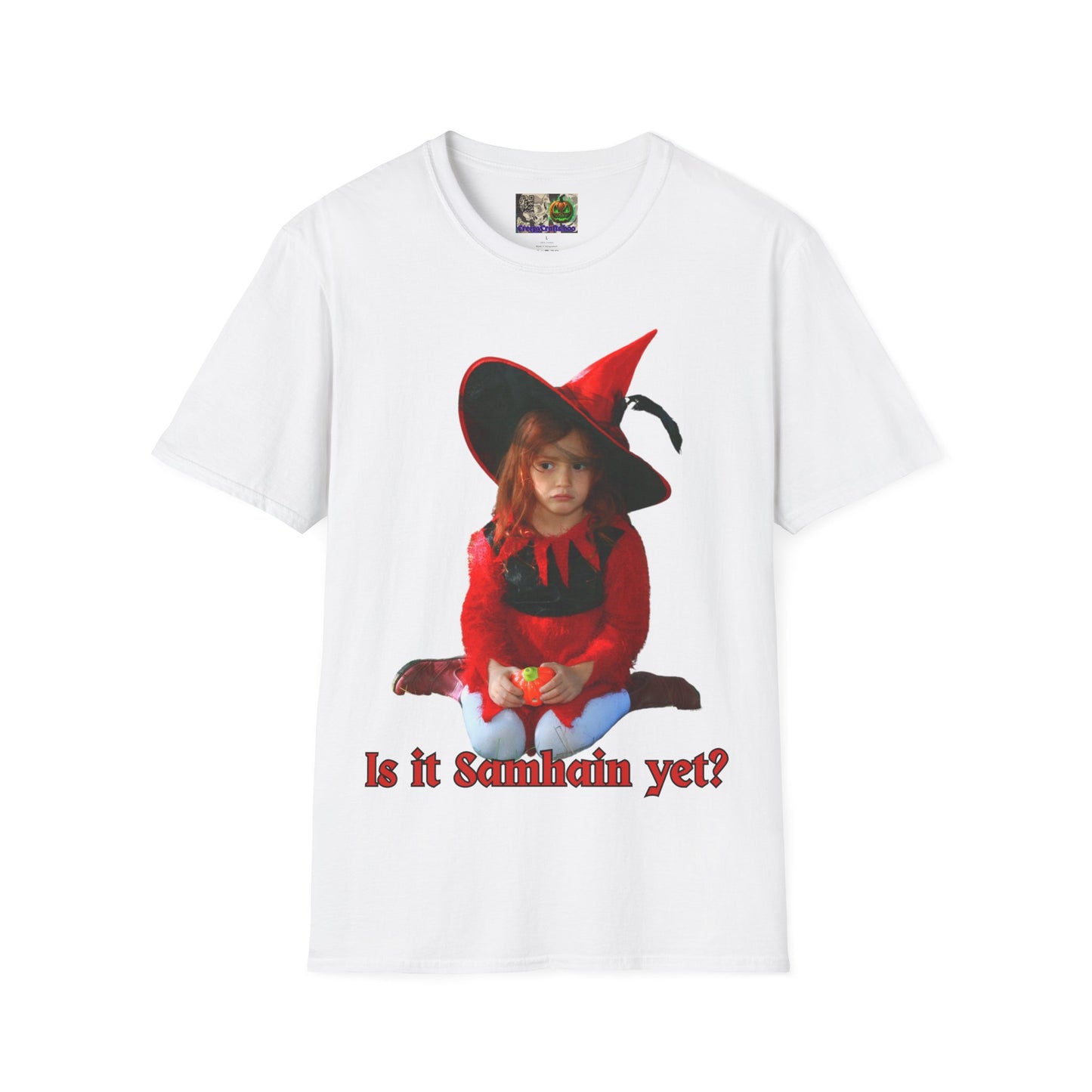 Is it Samhain yet? LTcolors Unisex T-Shirt by CreepyCrafts.boo