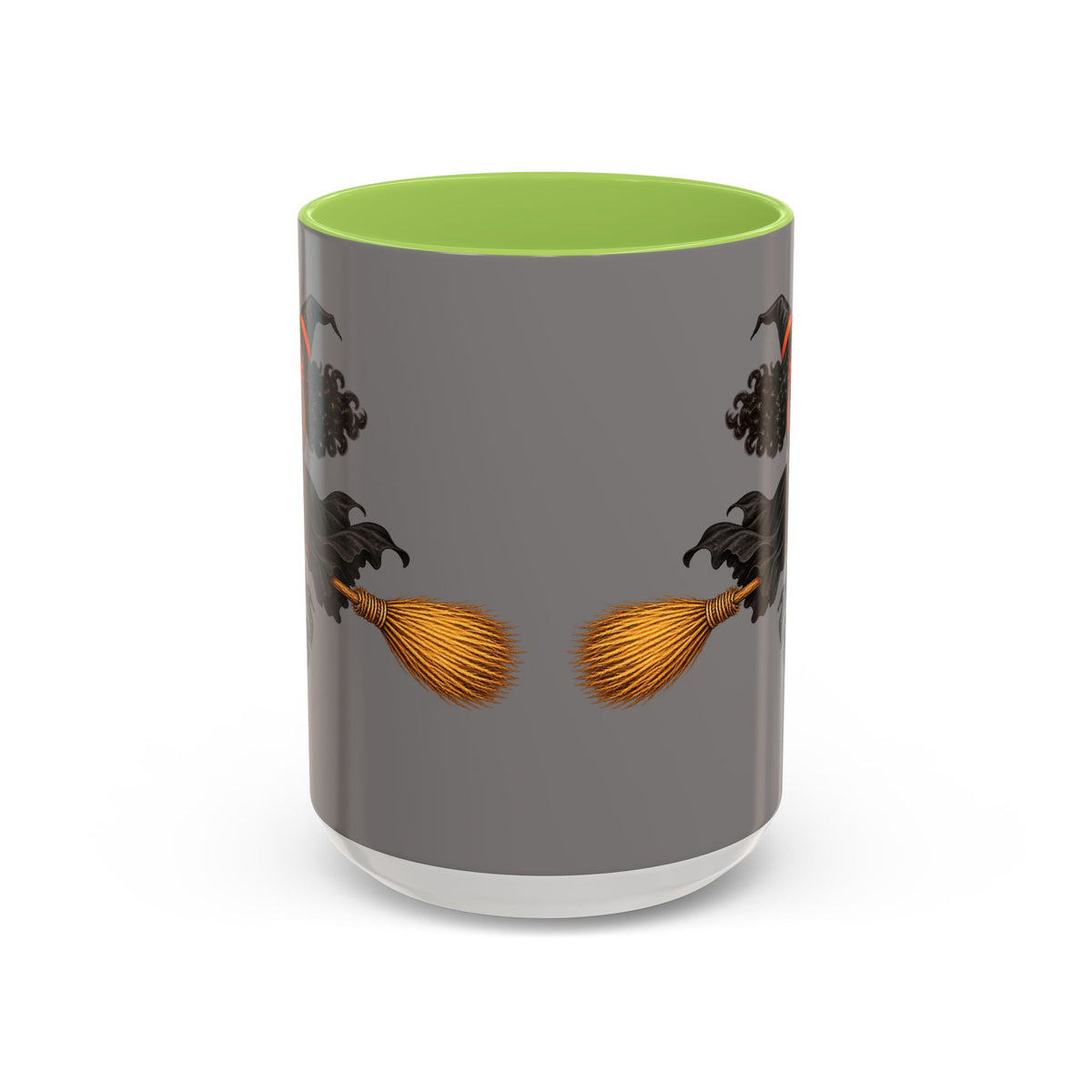 Velvet Vex Grey Accent Mug by CreepyCrafts.boo