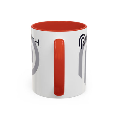 Pyth (PYTH) Accent Mug by cypherpunkgear.com
