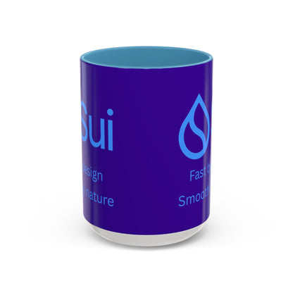 SUI Purple Accent Mug by cypherpunkgear.com