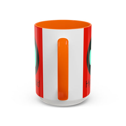 Hyperliquid Black font Red Accent Mug by cypherpunkgear.com