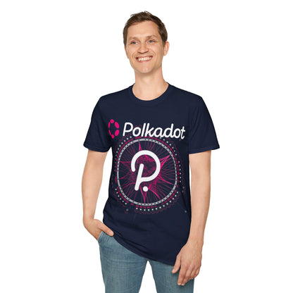 Polkadot (DOT) DKcolors Unisex T-Shirt by cypherpunkgear