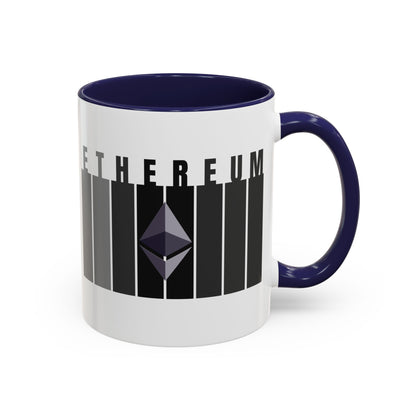 Ethereum (ETH) Accent Mug by cypherpunkgear