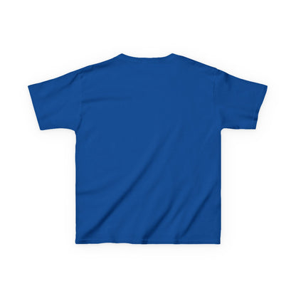 Happy Halloween Little Witch Purple font Kids Heavy Cotton™ Tee by CreepyCrafts.boo