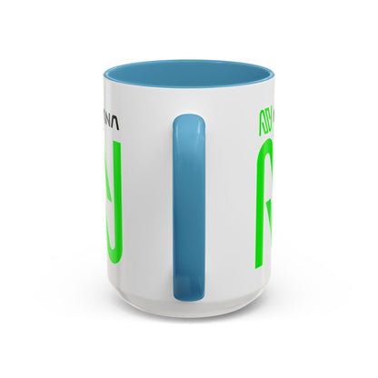 Nosana (NOS) Accent Mug by cypherpunkgear.com