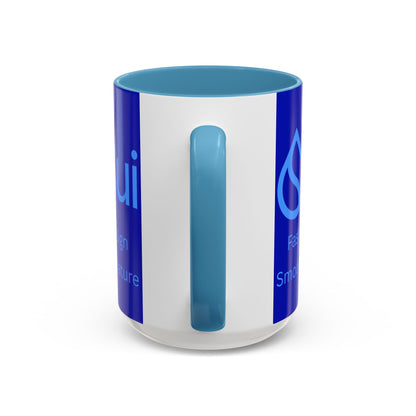 SUI Dark Blue Accent Mug by cypherpunkgear.com