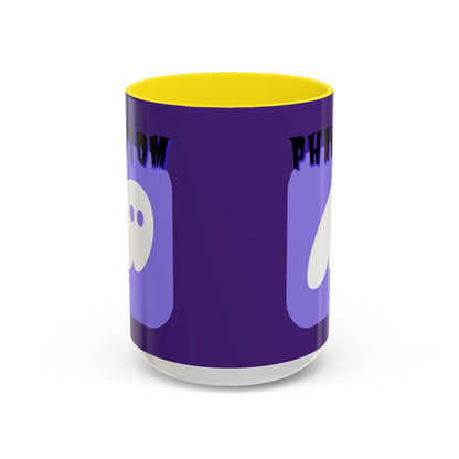 Phantom Hot Wallet Purple Accent Mug by cypherpunkgear.com