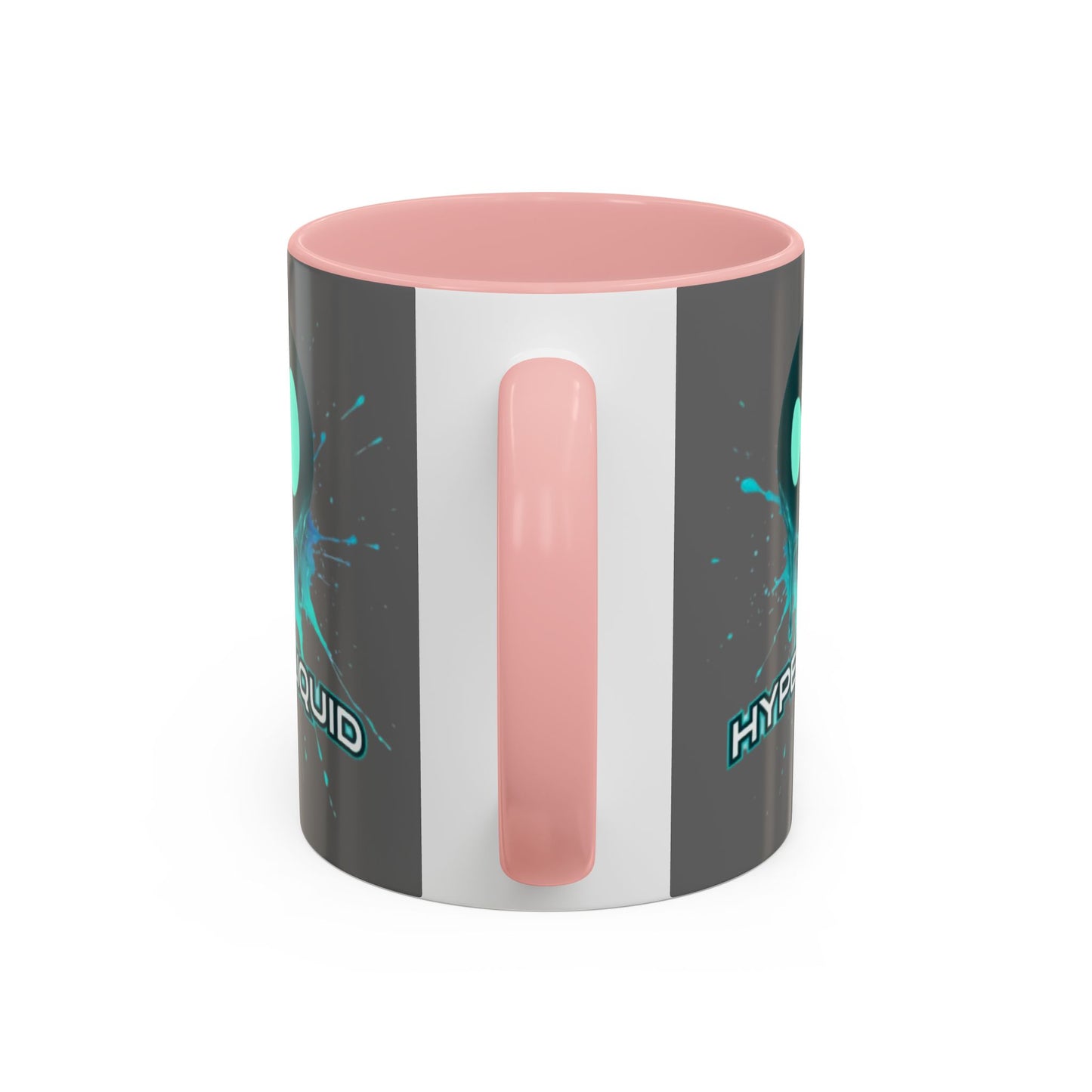 HYPE Drip Grey Accent Mug by cypherpunkgear.com