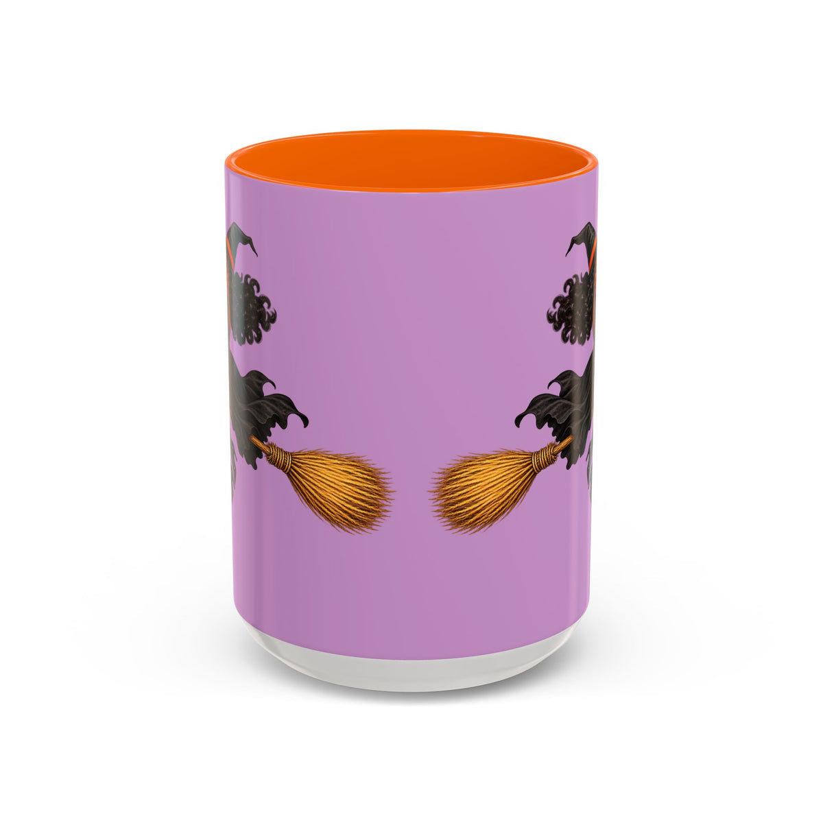 Velvet Vex Pink Accent Mug by CreepyCrafts.boo